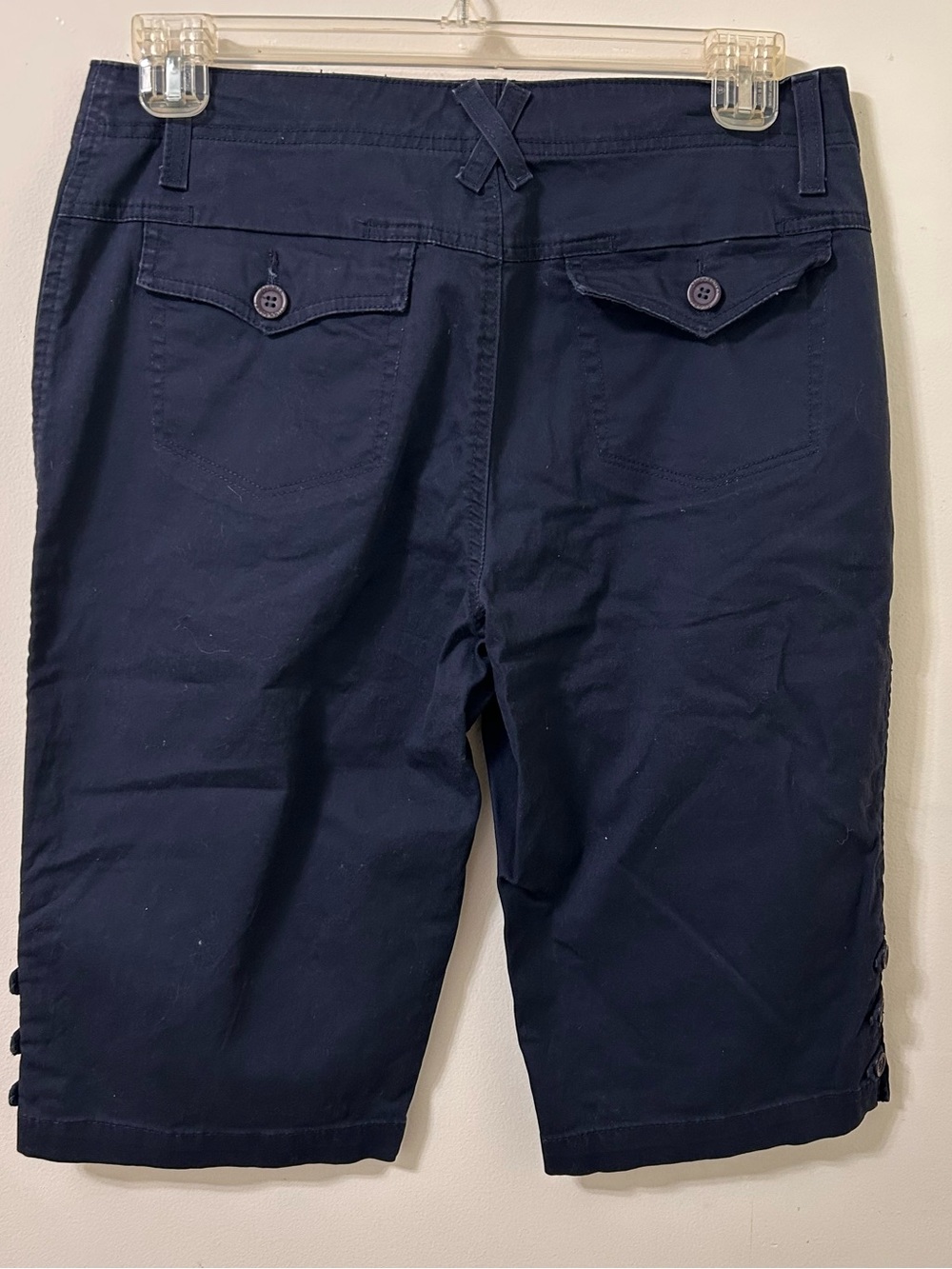 Gloria Vanderbilt Amanda shorts Blue size 12 P - Picture 2 of 11